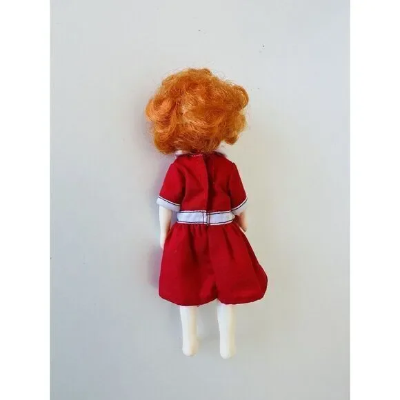 Vintage 1982 Knickerbocker Anne Character‎ Girl Doll in Outfit 5.75" See Photos - Picture 7 of 8